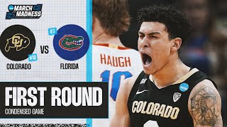 Colorado vs Florida  First Round NCAA tournament extended highlights [upl. by Htehpaj]