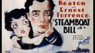 Watch Movies Free  Steamboat Bill Jr 1926 Silent Comedy Classic starring Buster Keaton [upl. by Elyrpa]