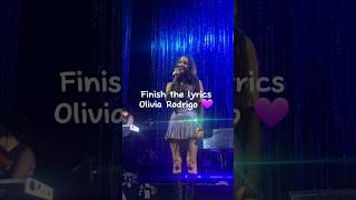 Finish the lyric Olivia Rodrigo edition 💜 oliviarodrigo [upl. by Mahala]