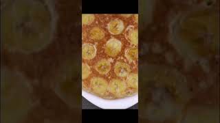 Banana with Oats oatmeal banana oats pancake easycooking health shorts fypp viralshort [upl. by Odlaumor]