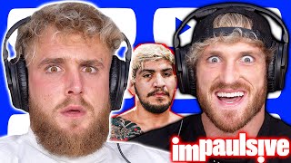 Logan amp Jake Paul Face Off Address Steroid Accusations Expose Dillon Danis  IMPAULSIVE 394 [upl. by Eesdnil]