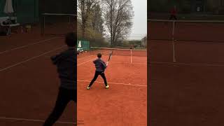 Niklas Kochta… fight number xy 😅🥇🏆 tenniskids tennispro fy tennisvideo niklaskochta [upl. by Ilagam322]