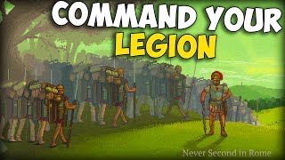 Command Your Own Legion  First Look at Never Second in Rome [upl. by Edette]