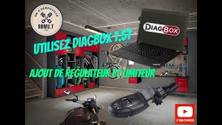 Utilisez DIAGBOX  ajout régulateur  limiteur  Peugeot  Citroën  DS [upl. by Yereffej242]