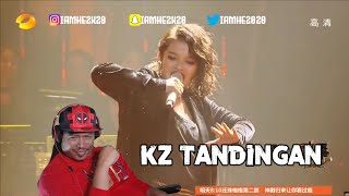 KZ Tandingan  ROLLING IN THE DEEP COVER REACTION [upl. by Ivets]