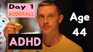 My First Day on Adderall for ADHD age 44 [upl. by Caylor]