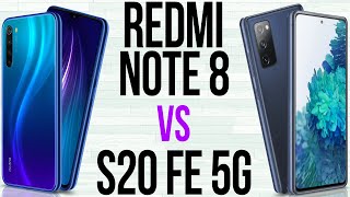 Redmi Note 8 vs S20 FE 5G Comparativo amp Preços [upl. by Ahtael]