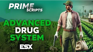 ESX primeDrugs  Plantable DrugWeed System [upl. by Modeerf]