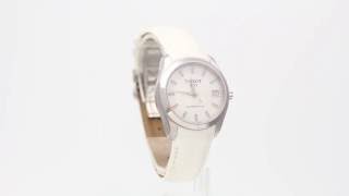 Tissot Couturier Automatic Lady T0352071611600  Watchiacom [upl. by Zenobia]