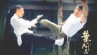 Ip Man engages in Hand To Hand Combat with US Marine Karate Corps amp Chinese Martial Arts Community [upl. by Ycaj]