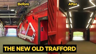 First look of the new renovated players tunnel at Old Trafford  Man Utd News [upl. by Swithbert340]