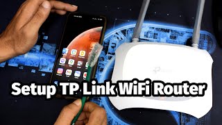 How to Setup amp Configure TP Link WiFi Router Using Mobile [upl. by Aenahs314]