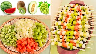 Brochettes de fruits  Facile amp Rapide [upl. by Aratehs]