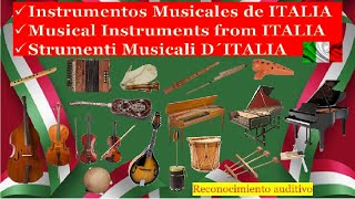 🌏 Instrumentos Musicales de ITALIAInstruments Musical from ITALYStrumenti musicali dallITALIA [upl. by Inod]