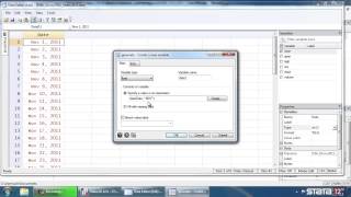 Time series in Stata® part 1 Formatting and managing dates [upl. by Anirtep927]