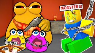 Pous Revenge MONSTERS in Roblox  BOUS REVENGE Funny Moments  Roblox Bacon Strong [upl. by Dotson]