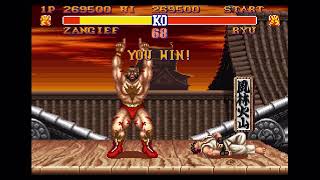 Zangief vs Ryu Video 1  Street Fighter 2 SNES [upl. by Hecht]