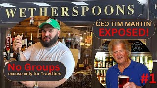 “Wetherspoons ‘We don’t serve groups’ – hidden discrimination against travelers 😱” [upl. by Arlynne]