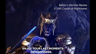 Baboo’s Monster Review S1E45 Crystal of Nightmares [upl. by Kuhlman671]