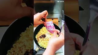 Carbonara ramen 🍜😋🧀 ramen homemade shortvideo cooking srilanka [upl. by Netsirk4]