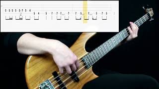 Metallica  Ride The Lightning Bass Only Play Along Tabs In Video [upl. by Gonzalez]