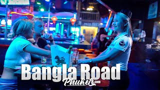 Bangla Road  April 1 2022  Patong Beach – Phuket 4K Full Tour [upl. by Eornom196]