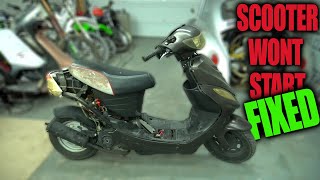 THIS will FIX your 50cc Scooter That WONT START 3 Easy Steps to Diagnose [upl. by Waller912]