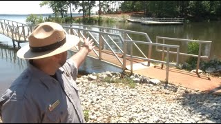 Town of Modoc to feature new ADA accessible fishing pier [upl. by Asabi]