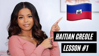 HAITIAN CREOLE LESSON 1 Alphabet Greetings Numbers Days of the week amp Months⎮Hermantha [upl. by Ardnoek59]