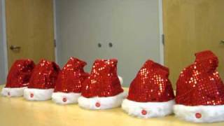 Singing Santa Hats 2010 [upl. by Vine]