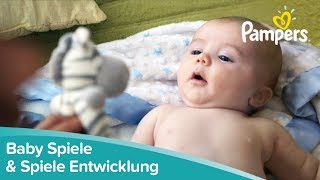 Baby Spiele und Baby Entwicklung  Pampers [upl. by Nally]