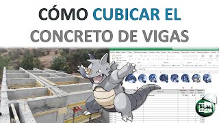 🚧CUBICAR CONCRETO VIGAS Planilla versión 20🌐📈 [upl. by Geordie]