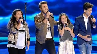 Antonio José ft finalistas quotTengo Un Corazónquot – Final  La Voz Kids 2017 [upl. by Ecaj]