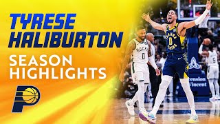 Tyrese Haliburton 202324 Season Highlights  Indiana Pacers [upl. by Dj]