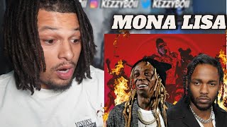 Kezzy Reacts To Lil Wayne Mona Lisa Ft Kedrick Lamar [upl. by Ardnuahsal]