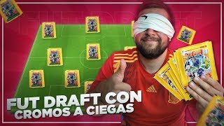 FUTDRAFT CON CROMOS A CIEGAS  LIGA ESTE 201819  CROMO FC [upl. by Romelda327]