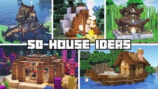 50 Minecraft House Ideas for your Survival World [upl. by Bethel]