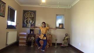 Bharathanatyam Grade 3 steps [upl. by Dleifrag]