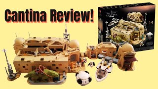 Lego Review Mos Eisley Cantina 75290  Lego STAR WARS [upl. by Kaycee560]