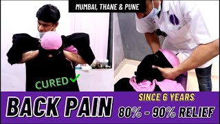 Back pain treatment in Mumbai by Dr Ravi Shinde Chiropractic Best Chiropractor in Mumbai Pune [upl. by Ronacin]