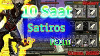 Knight Online 10 Saat Okçu İle Eslant Satiros Çöp Farm 2020 [upl. by Creamer]