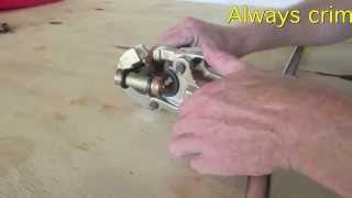 repair fix broken burst leaking water pipe copper pex plumbing clamp seal [upl. by Idou]