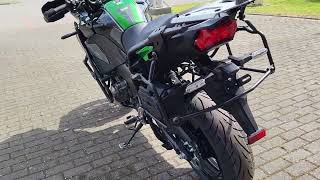 Givi PLR4126 Seitenkofferträger an Kawasaki KLZ 1000 Versys S Baujahr 2022 [upl. by Reffinnej]