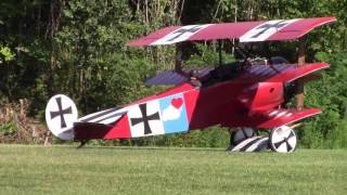 Old Rhinebeck Aerodrome Triplanes Albatros and Pup [upl. by Whetstone788]