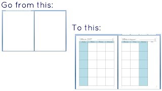 DIY How to Make Your Own Monthly Planner in Word [upl. by Ynar855]