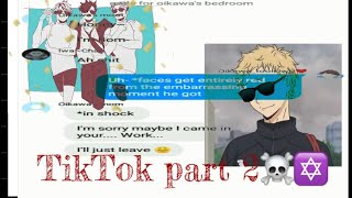 Haikyuu text ✨Exposing TikTok’s part 2✨ [upl. by Gallenz194]