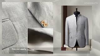 Linen Suits  StudioSuits [upl. by Rosenblatt]