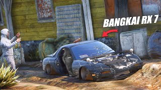 RESTORASI BANGKAI MOBIL RX 7 LANGKA TERBENGKALAI BERTAHUN TAHUN DI GTA 5 ROLEPLAY [upl. by Corinne]