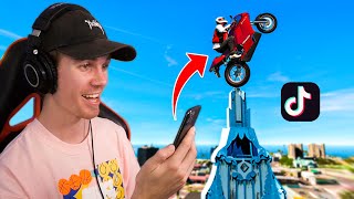 Recreating VIRAL GTA 5 STUNTS On Tik Tok 36 [upl. by Devland]