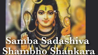 Samba sadashiva shambho shankarawith lyrics Lord shiva song [upl. by Dowd]